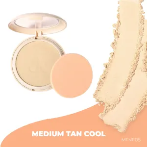 Absolute New York Velvet Focus Powder Foundation –Medium Tan cool (MFVF05)
